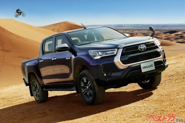 8代目ハイラックスは2024年10日本仕様向けの生産・販売を当面休止。