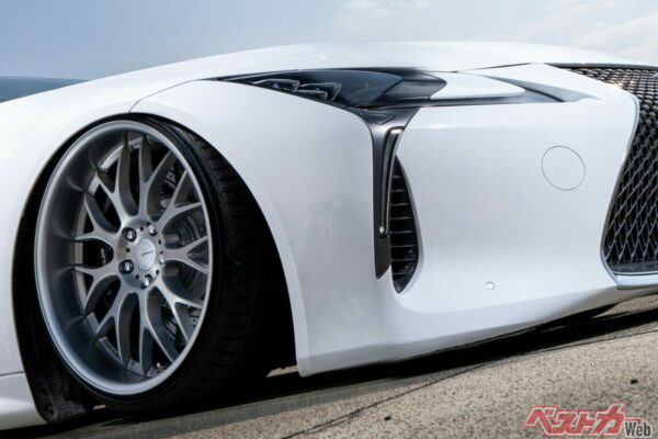 【衝撃】レクサス LC純正ユーザーも絶賛!?　ワーク最新メッシュホイールの実力が明らかに！