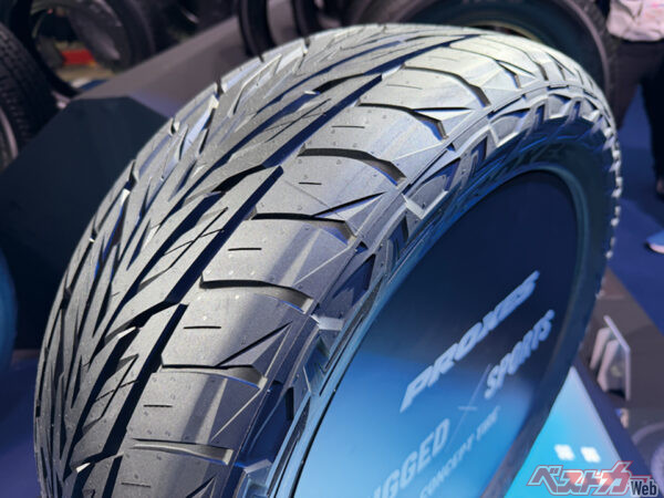 プロクセス ラギッド×スポーツコンセプト。大型爬虫類の鱗のようなゴツいサイドウォール