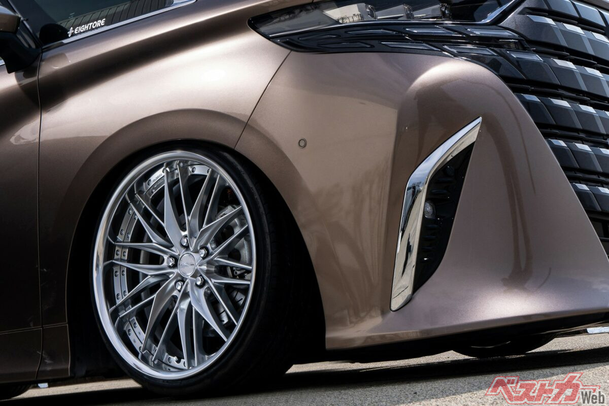 WORK Wheels' New 'Schwert Quevell II' Transforms the Look of the Toyota Alphard!