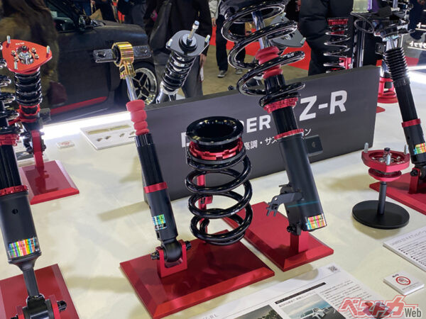 ダンパーZZ-RLは車高調に求められる上質感と乗り心地、静粛性を追求した逸品