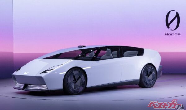 ホンダ0シリーズ「Saloon」。かっこよかったが、たしかにこれ、誰が買うの……という声は聞かれた