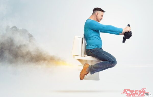 「下品な運転にもほどがある！」。お怒りはもっともだが、あいつはもしかしたらトイレに行きたいのかもしれない（afxhome＠AdobeStock）