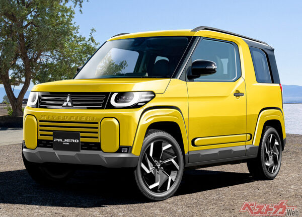 残念ながらパジェロミニ復活計画は消滅したもよう。親パジェロは2026年末に復活（ベストカー編集部作成の予想CG）