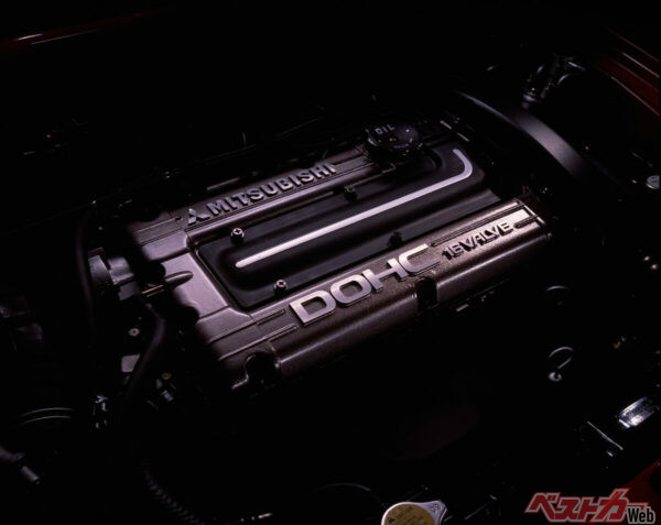 名機4G63。画像は初代ランサーエボリューションのもの