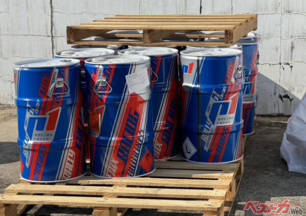 今年からF1でも採用されている、カーボンニュートラル燃料のe-fuel（写真：池田直渡）