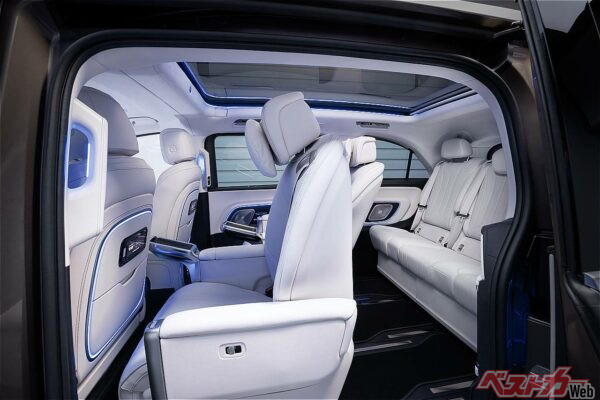 シートアレンジは遠隔操作でも自由自在に