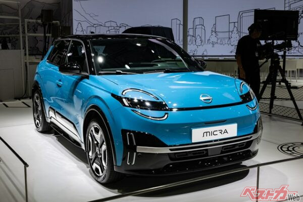 欧州仕様マーチ(海外名:マイクラ)は6代目として2025年に登場