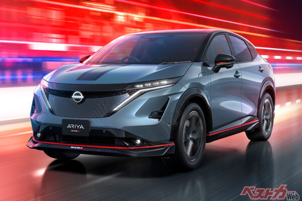 日産 アリアNISMO。NISMOの名にふさわしい走りで登場