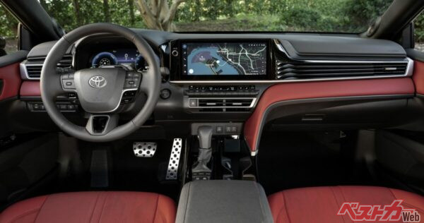 内装はこんなイメージ。日本にもいた先代モデルにかなり似た印象