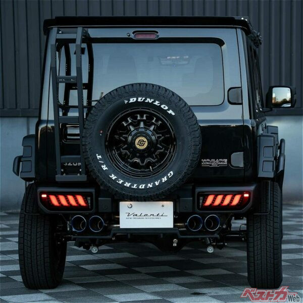 ジュエルLEDテールランプ ULTRA TYPE2を装着したジムニー ノマド