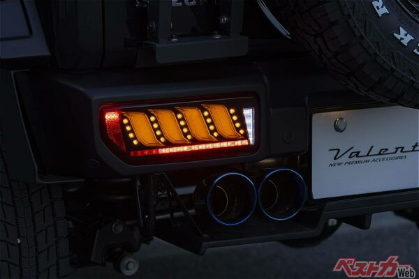 ジムニー ノマドならリアフォグが両側点灯にできる。ただしむやみな点灯は控えたい