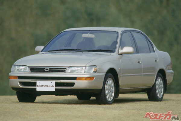 バブル経済真っ只中に企画が進行した7代目E100系はハーネス端子に金メッキを使用。ボディの約80％に亜鉛メッキ合金を使用するなど、コストをかけた内容だ