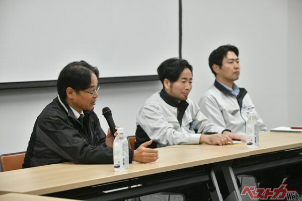 防府工場の工場長や部署の責任者が直接こちらの質問にも答えてくれたぞ！