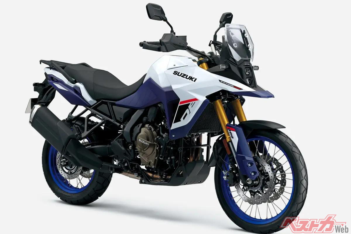 Vストローム800DE(2026)パールテックホワイト