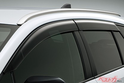 カローラツーリングのサイドバイザー(オプション)