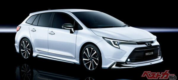 カローラツーリングはモデリスタからエアロキットが販売されるなどカスタムパーツがあるのもうれしい