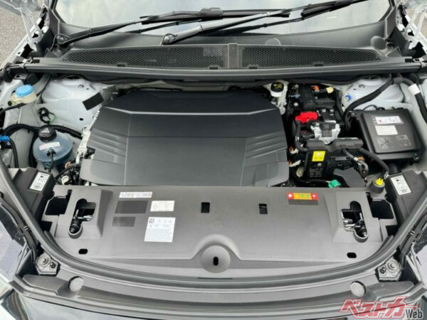 2Lターボに匹敵する、214ps/343Nmを発生する電気モーターを搭載するFWD