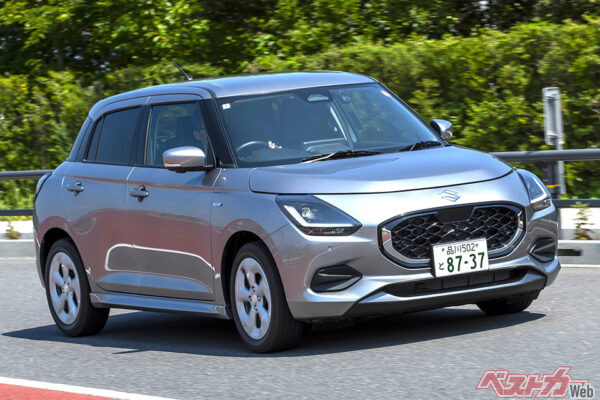 ワインディングを右に左に……ロードを駆ける「軽快という思想」スズキ スイフト