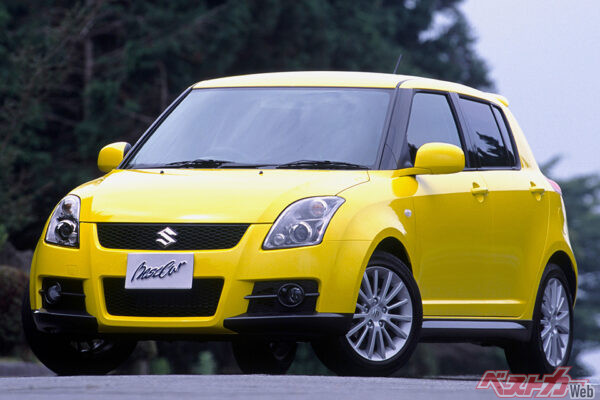 「黄色い弾丸」スズキ スイフトスポーツ。この二つ名の感想をAIに聞いてみたい……