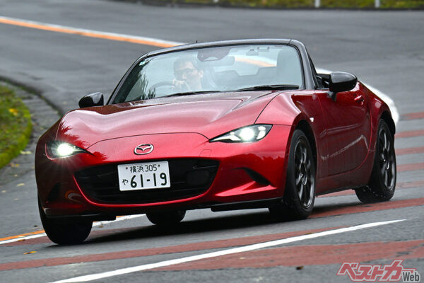 屋根を開けて走ればドライバーに囁きかける「風の語り部」マツダ ロードスター(ND)