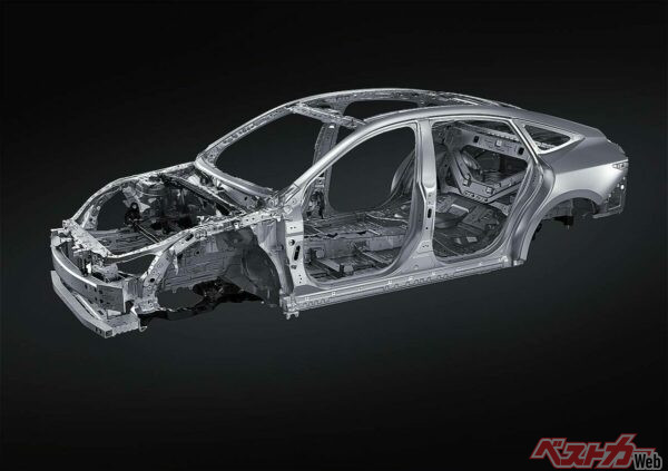 新型ESの基本骨格。BEVでもHEVでもいける！