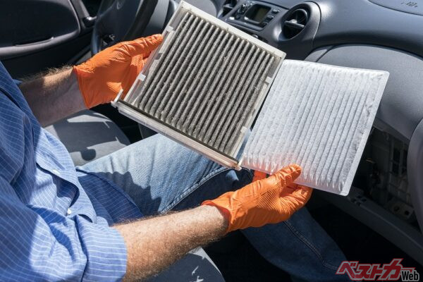 花粉や黄砂の多い春はフィルターが汚れやすい時期。目詰まりすると風量低下の原因になる(PHOTO:Adobe Stock_wellphoto)