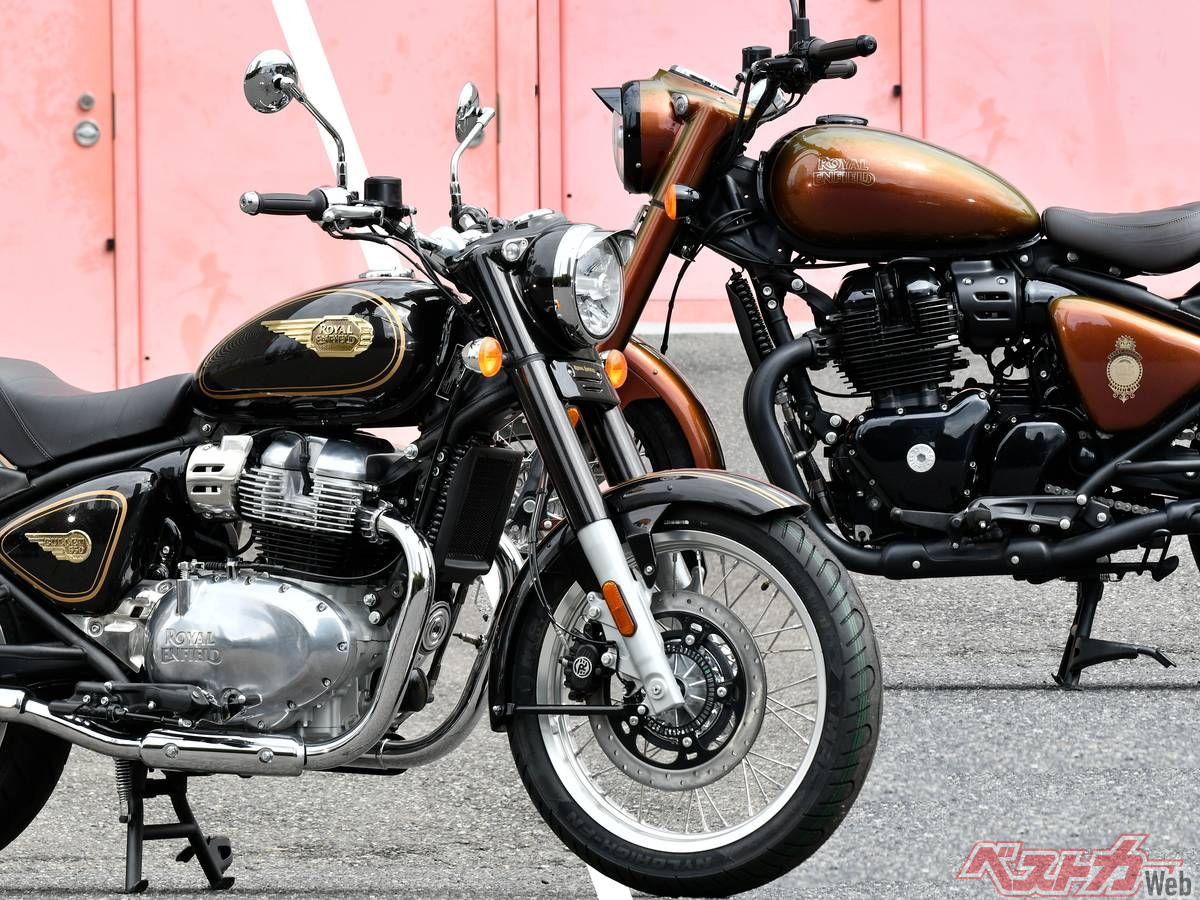 空冷ビッグツイン新型「ブリット650」日本初公開！ さらに「クラシック 