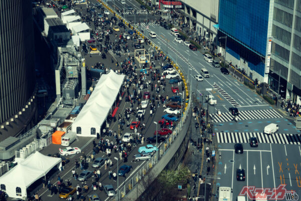 首都高速KK線跡地で開催されたluft TOKYO。1日で約1万6000人が詰めかけた