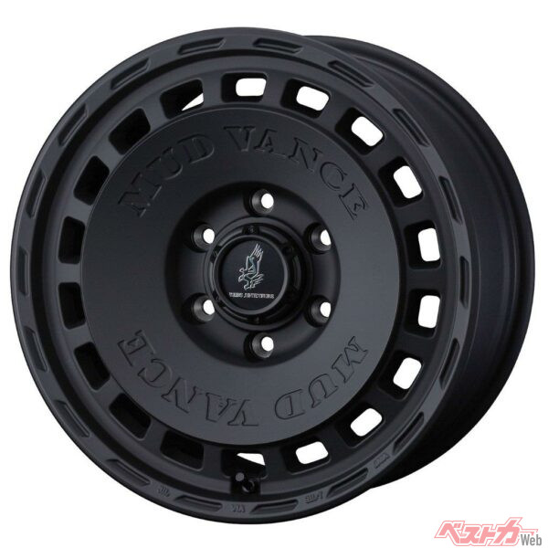 マッドヴァンスDX（フルマットブラック）。「DX」はDISH＆CROSS COUNTRY　からの造語