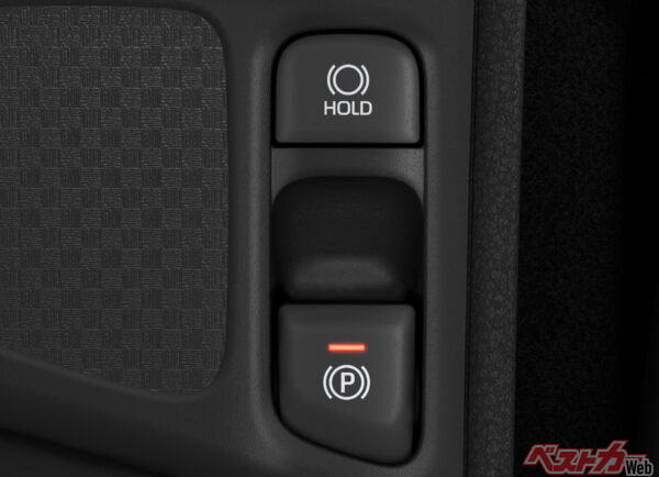 電動パーキングブレーキとオートブレーキホールドが標準化されたのもうれしいポイント