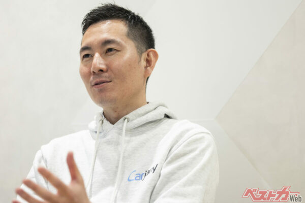 Carjany 代表取締役社長の渡邊裕太さん