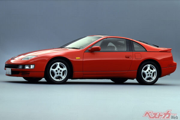 清水氏が最後に購入した国産クーペは日産 フェアレディZ（Z32）。日本車のデザインの常識を打ち破った歴史的一台である