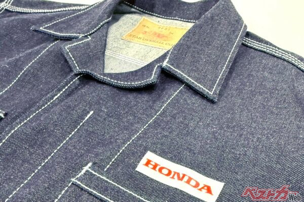 社員しか着れなかった逸品!!　ホンダ伝説のユニフォームが復刻!! デニムタイプいいぞ!!