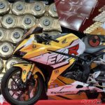 D.I.Dが公道可の鍛造チェーンを発売！& EVAレーシング新作「零号機」イエロー×シルバーの新製品に大注目【東京MCショー】