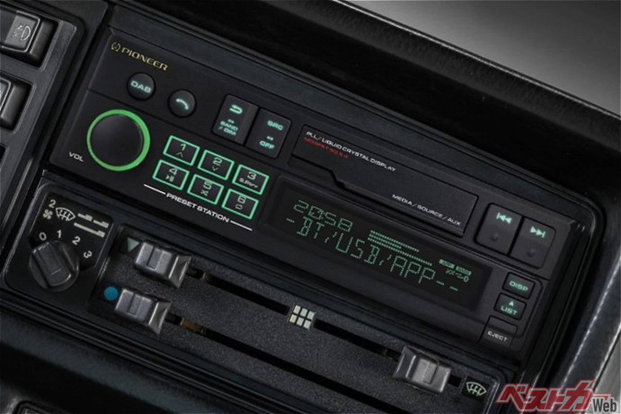 Retro Revival! Pioneer's New Head Unit Brings Back the 80s Car Stereo Vibe (Cassette Included?)
