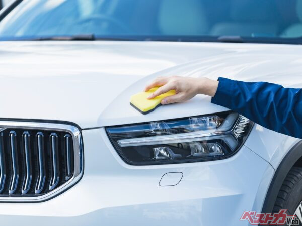 コーティングしておくと春はラク。こすらず落とせるだけで、キズのリスクは大きく変わる(PHOTO:Adobe Stock_metamorworks)