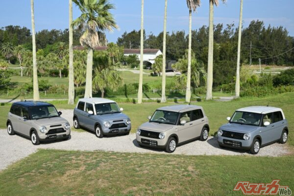 スズキ アルトラパン。「自分の部屋」のようなインテリアも自慢