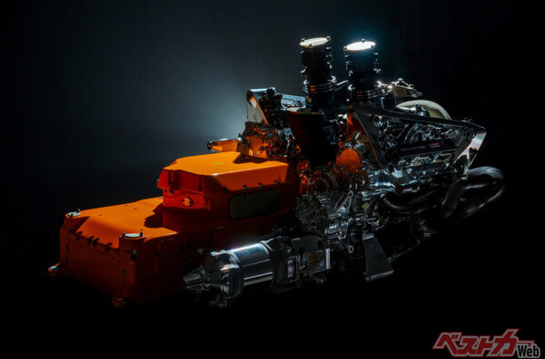 参戦するパワーユニットサプライヤーの中では一番に姿が公開されたホンダ RA626H