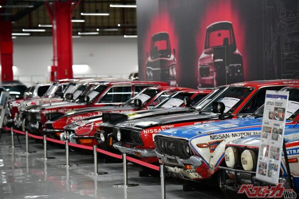 日産の誇るヘリテージコレクション。日産は積み上げてきた栄光をどう生かすのか。そこには反省も必要と思うのだが