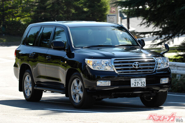 トヨタ ランドクルーザー200系（2007年登場）。先代型の200系は2007年登場。2015年にビッグマイナーチェンジを実施
