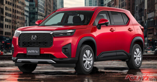 ホンダ WR-V。1.5L、NAでFFのみだが、意外なほどに走りはいい