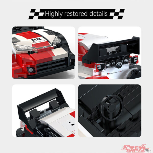 ブロックながらも世界観を十分に楽しむことができ迫力満点