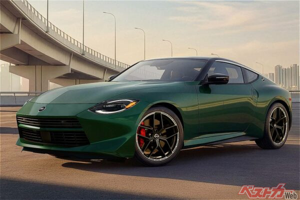 Zのノーマルモデル。開口部の形状変更で顔付きが変わった