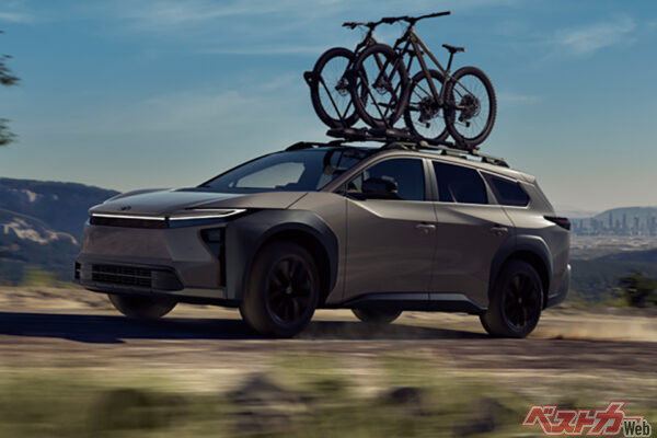 トヨタ bZ4Xツーリング。トレイルシーカーのトヨタ版となる