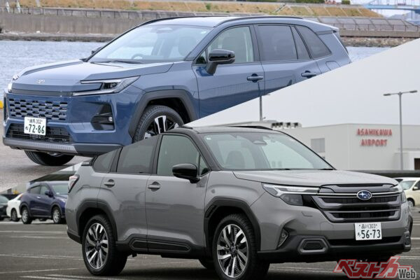 忖度なし徹底比較!!　新型RAV4と新型フォレスターを実際に購入して良し悪しをチェックしてみた！