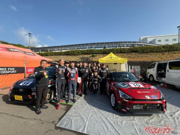 今回も相原泰祐さんドライブのコペンと一緒に戦った。相原さんは今年もラリージャパンに参戦するというから応援しよう