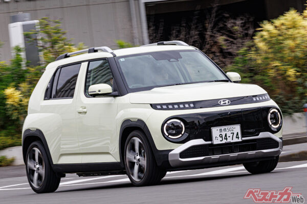 ヒョンデ インスター。中韓の2車は航続距離が長い