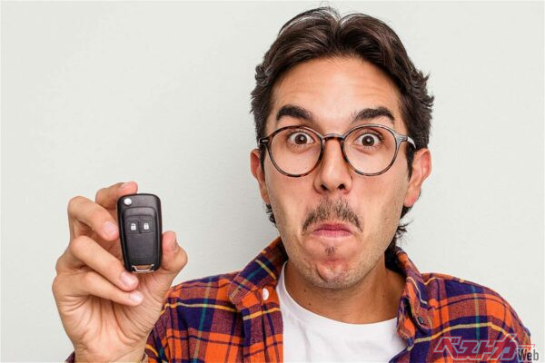 鍵が電池切れでドアは開かんしエンジンもかからん!! 大ピンチを救うまさかのテクニックとは!?