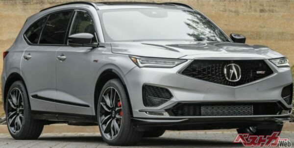 アキュラブランドのプレミアムSUV「MDX」。上質な内外装とデザイン、そして走りのよさが魅力の一台だ